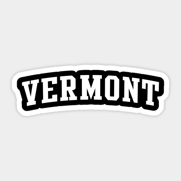 Vermont Sticker by Novel_Designs